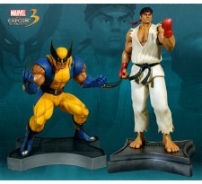 Marvel vs. Capcom 3 Statue 1/3 2-Pack Ryu vs. Wolverine 66 x 54 cm